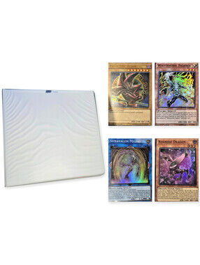Yu-Gi-Oh! 390+ Card Collection Lot w/ Binder Holos 1st Editions Dark Magician